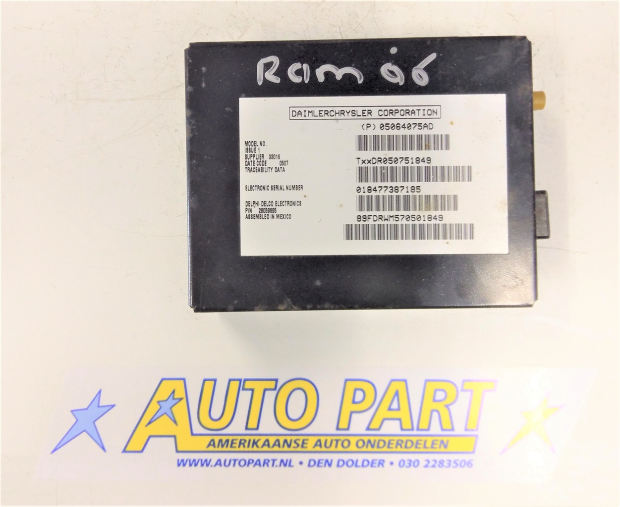 Dodge Ram pickup radio GPS/Satelliet module 2006-2010