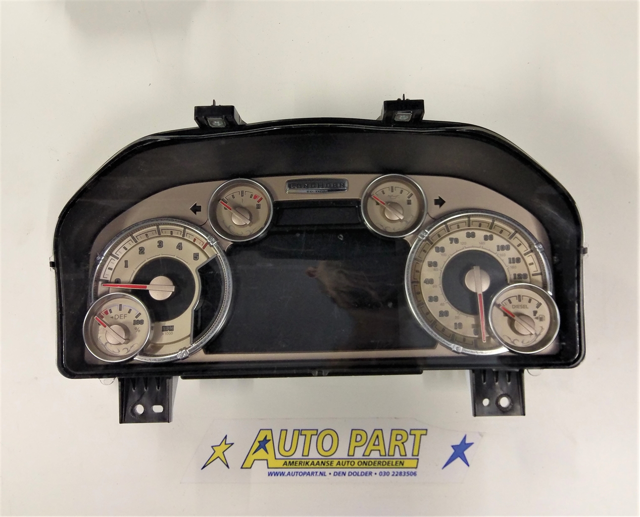 Dodge Ram 3.0 diesel dashboard klok 2014