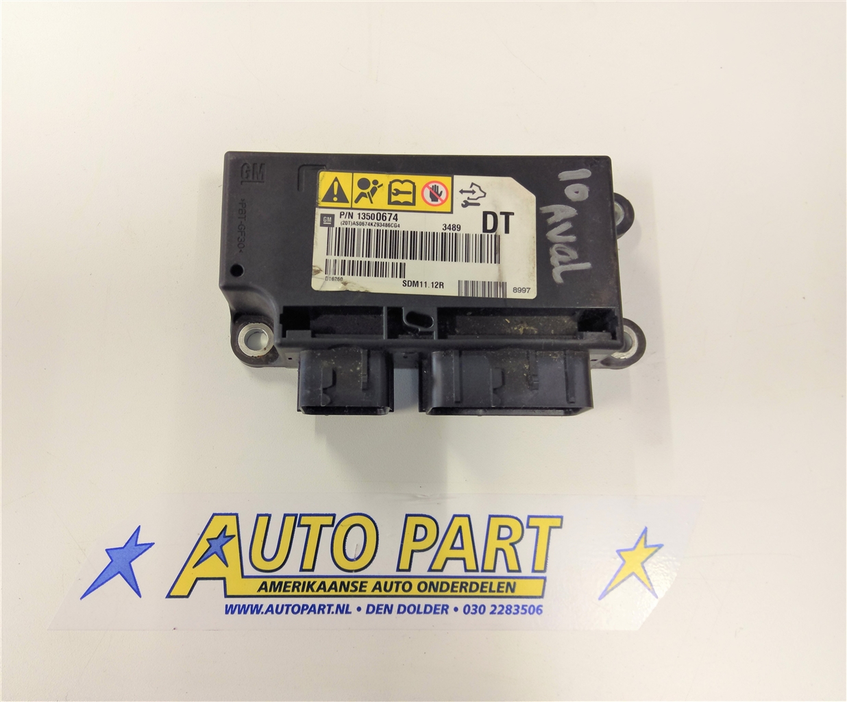 Chevrolet Avalanche airbag module 2010