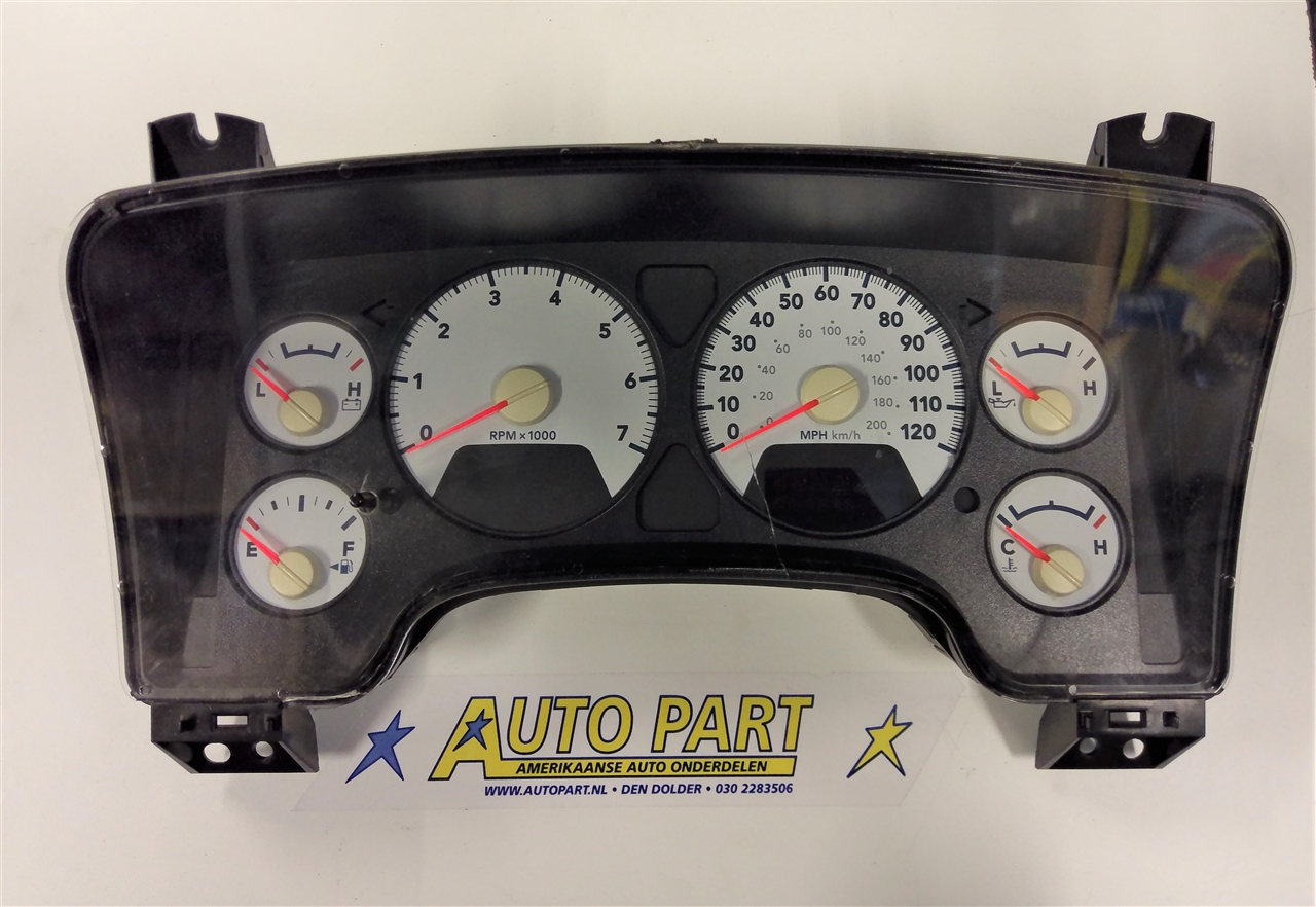 Dodge Ram pickup dashboard klok 2007