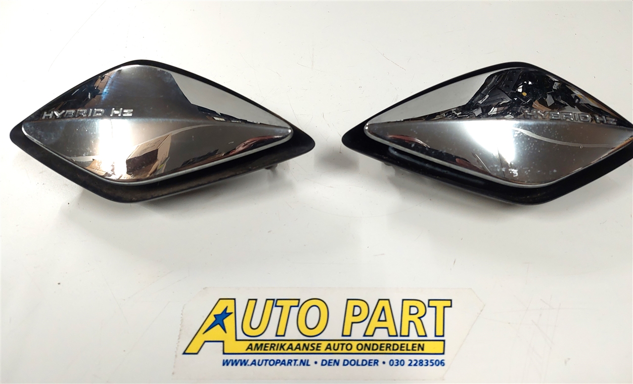 Fisker Karma chroom "bezel"achterbumper 2011-2012