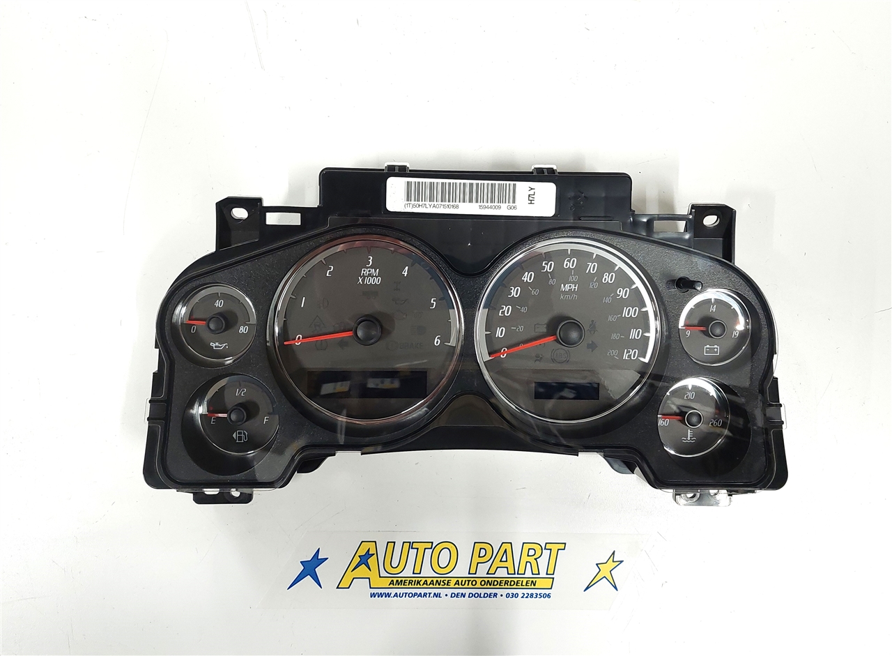GMC Yukon Denali dashboard klok 2007