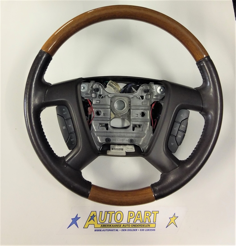 Buick Enclave leder/hout stuurwiel 2008-2016