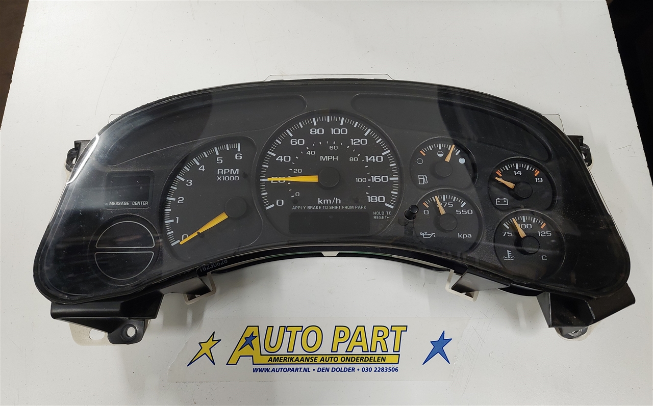 Chevrolet Silverado dashboard klok 1999