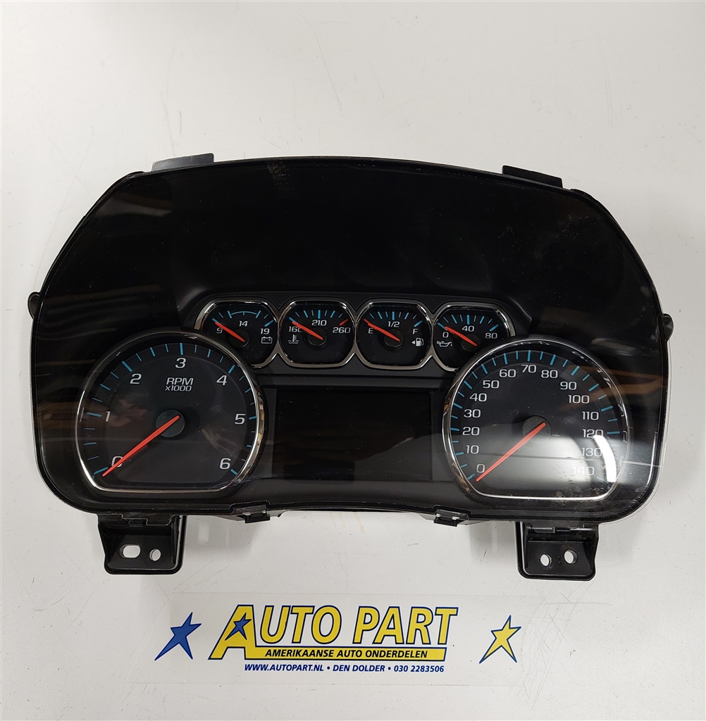 Chevrolet Silverado Dashboard klok 2018-2019