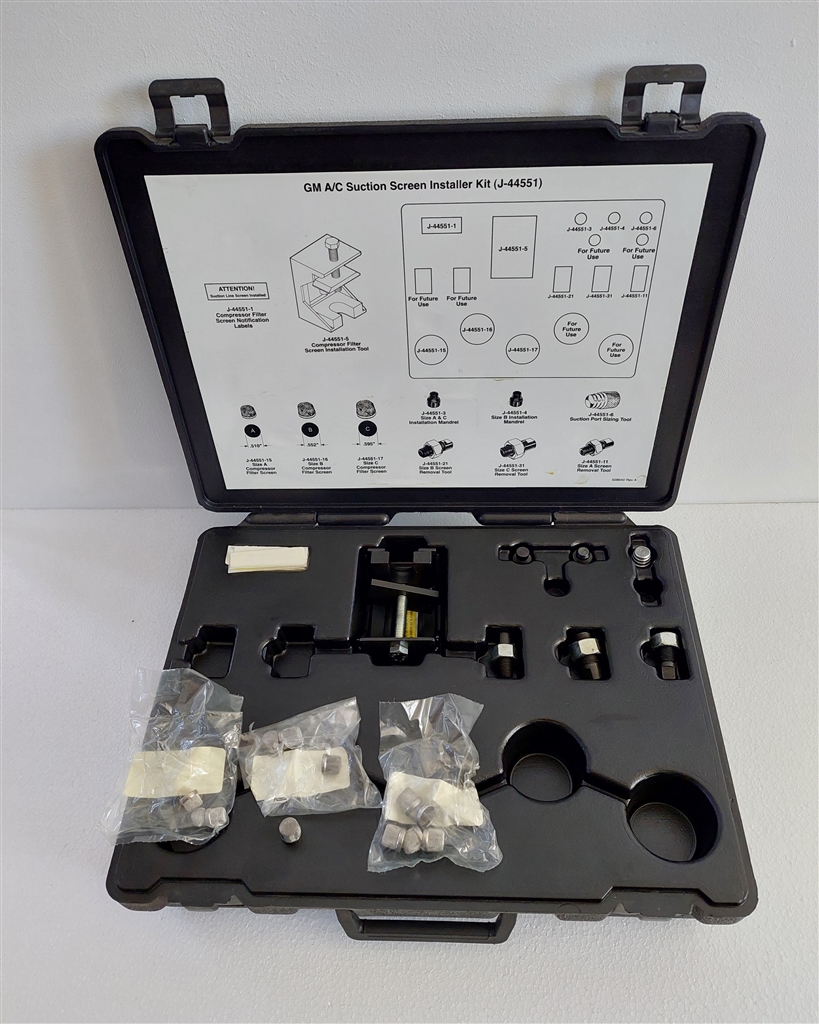 Kent-Moore J44551 J-44551 GM A/C Suction Screen Installer Kit