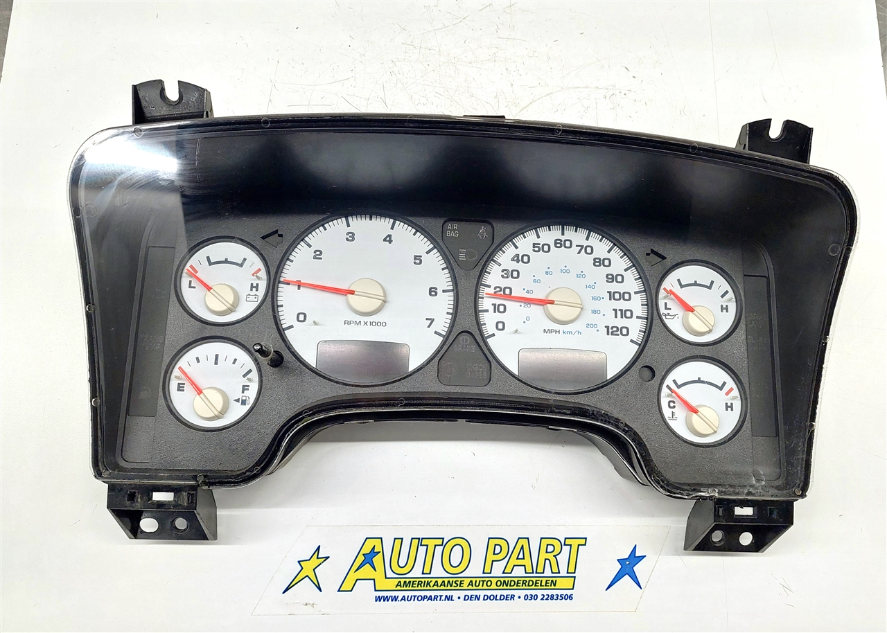 Dodge Ram pickup dashboard klok 2002