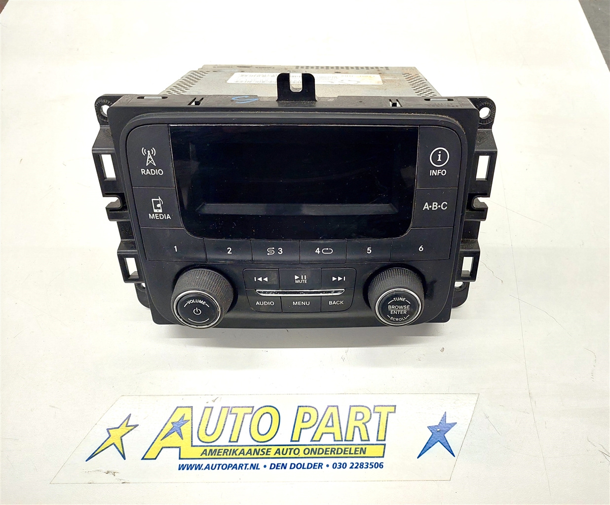 Dodge Ram pickup radio 2013