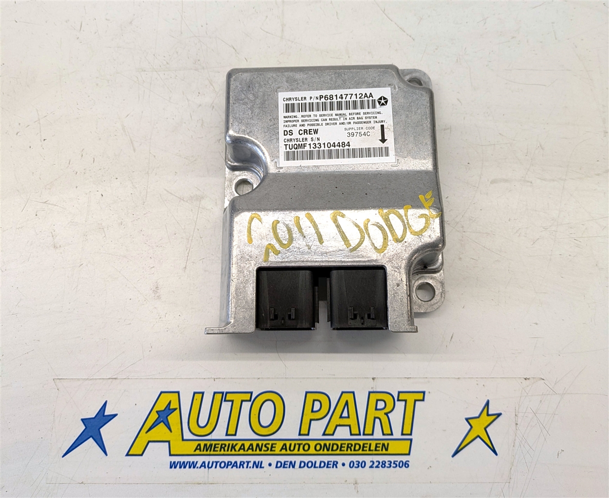 Dodge Ram 1500 airbag module 2010-2011