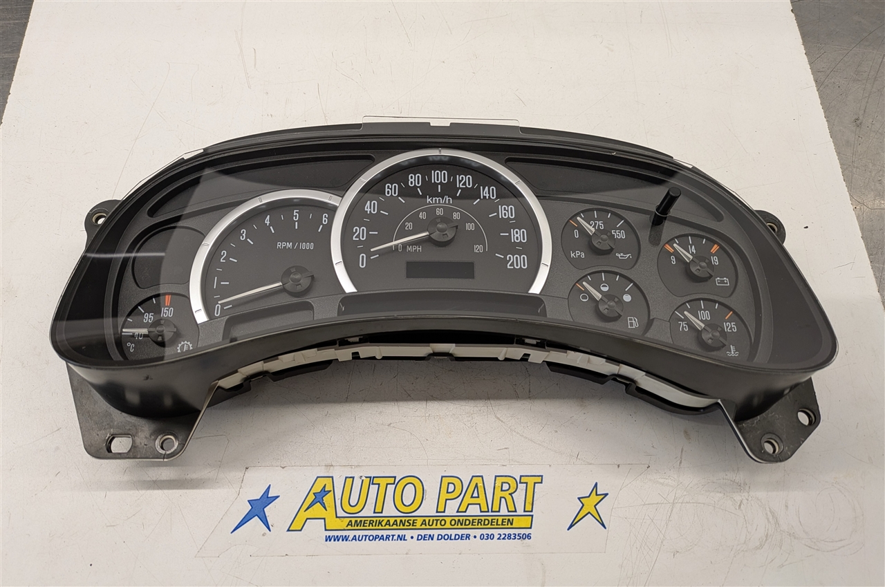 Cadillac Escalade dashboard klok 2003-2004