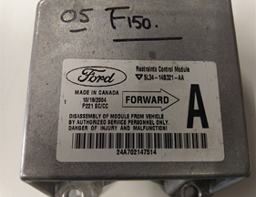 Ford F150 airbag module 2004-2005