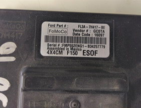 Ford F150 4x4 module 2015-2016