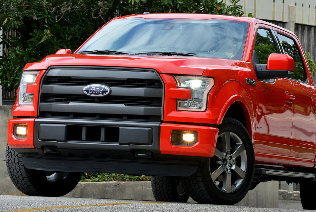 Ford F150 voorbumper hoek 2015-2017