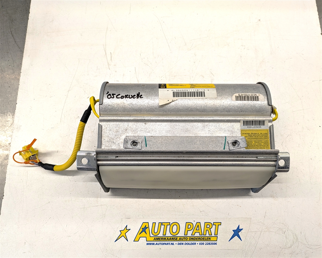 Chevrolet Corvette C6 airbag 2005-2013